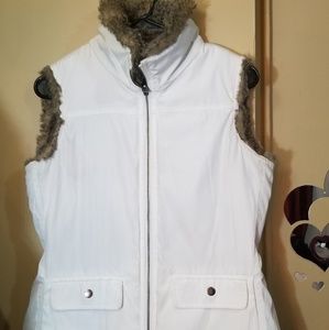 fur vest